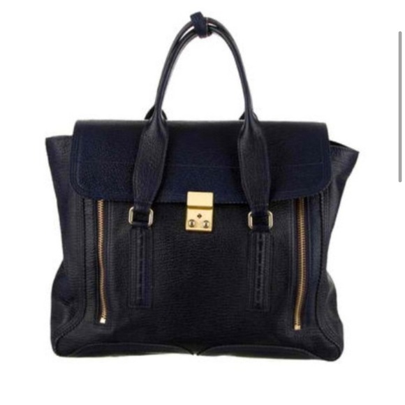 3.1 Phillip Lim | Pashli Large Satchel in Ink - Picture 10 of 16